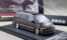 Load image into Gallery viewer, Mortal 1:64 Brown JDM Previa Mini Van MPV Sports Model Diecast Metal Car New Collection

