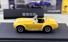 Load image into Gallery viewer, FW 1:64 Yellow Shelby 427 COBRA Convertible Sports Model Diecast Metal Car New Collection
