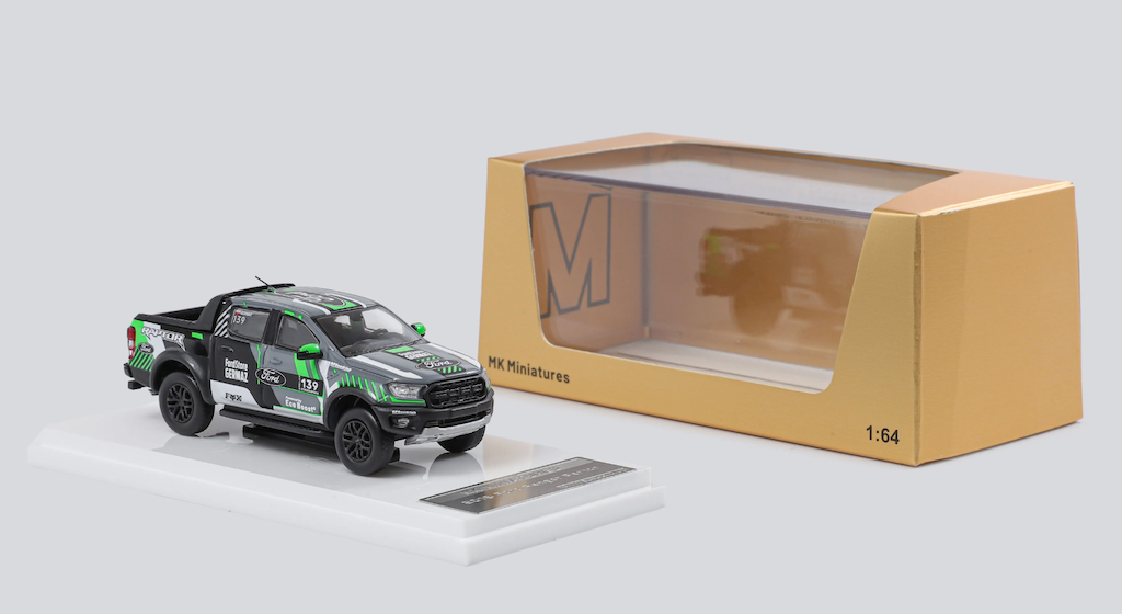 MK 1:64 2018 Ranger Raptor Pickup Truck Sports Model Diecast Metal Car New Collection