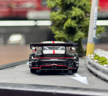 Load image into Gallery viewer, Sparky 1:64 Black 911 992 GT3 R Sports Model Diecast Metal Car New Collection
