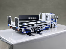 Load image into Gallery viewer, Supcar 1:64 White H300 Flatbed Trailer Truck Model Diecast Metal Car New Collection
