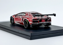 Load image into Gallery viewer, King 1:64 Luminous Red Aventador LP700 LBWK Sport Model Diecast Metal Car New Collection
