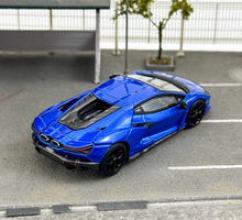 Load image into Gallery viewer, MINIGT 1:64 Blue Eleos Revuelto Racing Sports Model Diecast Metal Car New Collection
