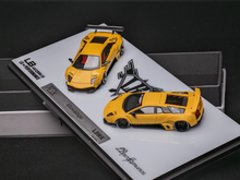 Load image into Gallery viewer, 404Error 1:64 Yellow Murcielago LP640 LBWK Model Diecast Resin Car Set New Collection
