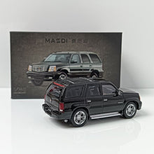 Load image into Gallery viewer, Masdi 1:64 Black 2005 Escalade Full Size SUV Sport Model Diecast Metal Car BN
