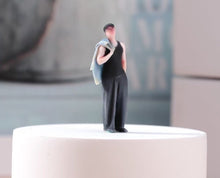 Load image into Gallery viewer, 1:64 Painted Figure Model Miniature Resin Diorama Toy Casual Man Wide-leg Pants

