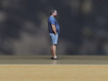 Load image into Gallery viewer, 1:64 Painted Figure Model Miniature Resin Diorama Sand Fat Man Standing Posture
