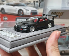 Load image into Gallery viewer, Mortal 1:64 Black Silvia S14 GT Spec V2 Seiji Sports Model Diecast Metal Car
