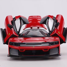 Load image into Gallery viewer, Bburago 1:24 Red F80 Racing Sports Open Model Diecast Metal Car New Collection
