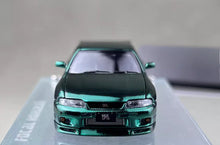 Load image into Gallery viewer, FH 1:64 Green Carbon Skyline GTR R33 Racing Sports Model Diecast Metal Car New Collection
