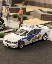 Load image into Gallery viewer, Rollin 1:64 White CHP 2008 Charger Police Sports Model Diecast Metal Car New Collection
