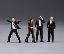 Load image into Gallery viewer, 1:64 Painted Figure Model Miniature Resin Diorama Toy Sand Bodyguard Security BN
