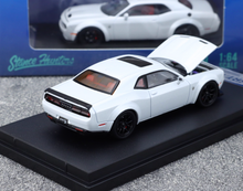 Load image into Gallery viewer, SH 1:64 White Challenger SRT Muscle Hellcat Sport Model Diecast Metal Car New Collection
