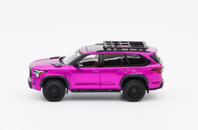 Load image into Gallery viewer, GCD 1:64 Purple Sequoia XK80 TRD Pro ORV SUV Sport Model Diecast Metal Car New Collection
