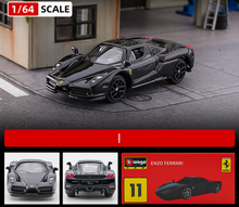 Load image into Gallery viewer, Bburago 1:64 Black Ferrari Enzo Racing Sports Model Toy Diecast Metal Car
