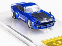 Load image into Gallery viewer, IG 1:64 Blue JDM Fairlady Z S30 Pandem Sports Model Diecast Resin Car New Collection
