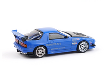 Load image into Gallery viewer, Poprace 1:64 JDM Blue RX7 FC3S RE Sports Model Diecast Metal Car New Collection
