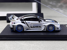 Load image into Gallery viewer, MC 1:64 White GTR R35 LBWK RR Sports Model Diecast Metal Car New Collection
