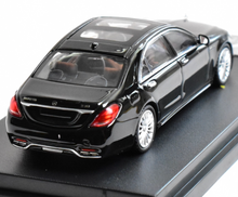 Load image into Gallery viewer, Glory 1:64 Black S65 AMG W222 Sedan Sports Model Diecast Metal Car New Collection
