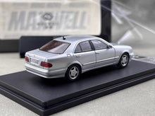 Load image into Gallery viewer, Maxwell 1:64 Silver E320 W210 Classic Sedan Sports Model Diecast Metal Car New Collection
