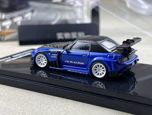 Load image into Gallery viewer, MH 1:64 Blue Carbon S2000 Widebody Racing Sports Model Diecast Metal Car New Collection
