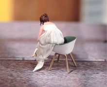 Load image into Gallery viewer, 1:64 Painted Figure Model Miniature Resin Diorama Toy Sand Ballet Girl Lady
