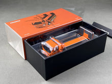 Load image into Gallery viewer, Supcar 1:64 Orange H300 Flatbed Trailer Truck Model Diecast Metal Car New Collection
