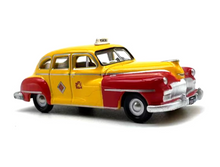 Load image into Gallery viewer, 1:87 Yellow Desoto San Francisco Taxi Classic Model Diecast Metal Car New Collection
