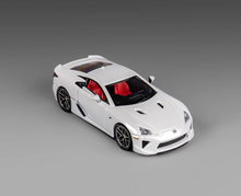 Load image into Gallery viewer, CM 1:64 White LFA Hatchback Sports Model Diecast Metal Car New Collection

