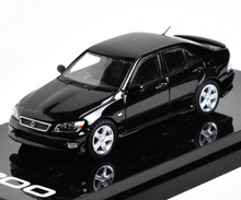 Load image into Gallery viewer, HobbyJapan 1:64 Black 1999 Lexus IS200 Sedan Sport Model Diecast Metal Car New Collection
