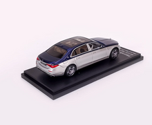 Load image into Gallery viewer, ARBox 1:64 Silver Blue S680 Maybach Luxury Model Diecast Metal Car New
