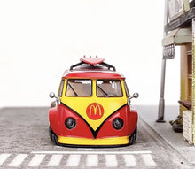Load image into Gallery viewer, LF 1:64 Red VW T1 Van Camper RWB Kombi Sports Model Diecast Metal Car New
