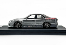 Load image into Gallery viewer, Mortal 1:64 Gray JP D1 Skyline GTR ER34 Sport Model Diecast Metal Car New Collection
