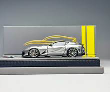 Load image into Gallery viewer, 1:64 GLAMCRAFT Gray 812C Sports Open Model Diecast Metal Car New Collection
