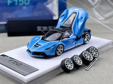 Load image into Gallery viewer, SB 1:64 Blue F150 Racing Sports Model Diecast Metal Car New Collection
