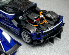 Load image into Gallery viewer, LT 1:64 Blue FXXK EVO Super Racing Sports #27 Model Diecast Metal Car New Collection
