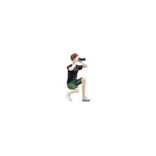 Load image into Gallery viewer, 1:64 Painted Figure Mini Model Miniature Resin Diorama Camera Man Photographer
