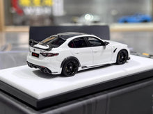 Load image into Gallery viewer, 1:64 CL White Romeo Giulia GTAm Sports Model Diecast Resin Car New Collection
