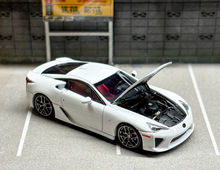 Load image into Gallery viewer, FH 1:64 White LFA Coupe Racing Sports Model Diecast Metal Car New Collection
