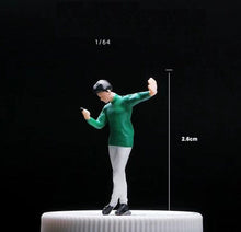 Load image into Gallery viewer, 1:64 Painted Figure Mini Model Miniature Resin Diorama People Sand Man Leaning
