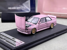 Load image into Gallery viewer, Mortal 1:64 Pink E30 M3 Coupe Sports Model Diecast Metal Car New Collection
