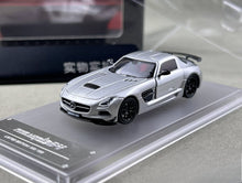 Load image into Gallery viewer, FW 1:64 Silver SLS BS Coupe Sports Open Model Diecast Metal Car New Collection
