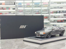 Load image into Gallery viewer, MH 1:18 JDM Gray Skyling GTR R32 Nismo Sports Model Diecast Resin Car New Collection
