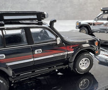 Load image into Gallery viewer, GCD 1:64 Black Red Land Cruiser LC80 ORV Sports Model Diecast Metal Car New Collection
