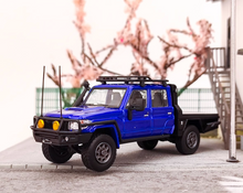 Load image into Gallery viewer, AB 1:64 Blue Land Cruiser J70 LC79 Pickup Truck Model Diecast Metal Car New
