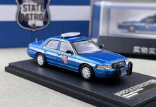 Load image into Gallery viewer, Rollin 1:64 Wisconsin Police WSP Crown Victoria CV Model Diecast Metal Car New Collection
