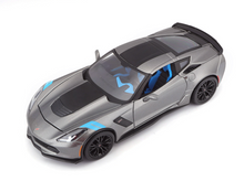 Load image into Gallery viewer, Maisto 1:24 2017 Grey Grand Racing Sports Model Toy Diecast Metal Car BN
