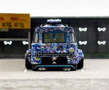 Load image into Gallery viewer, Liberty 1:64 Blue Sunflower VW T1 Kombi Van Camper Model Diecast Metal Car
