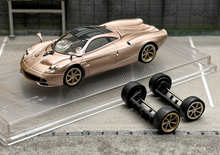 Load image into Gallery viewer, CM 1:64 Gold Huayra Codalunga Racing Sports Model Diecast Metal Car New Collection

