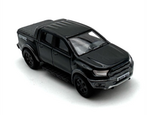 Load image into Gallery viewer, OXFORD 1:76 Black Raptor Pickup Truck Sports Classic Model Diecast Metal Car New

